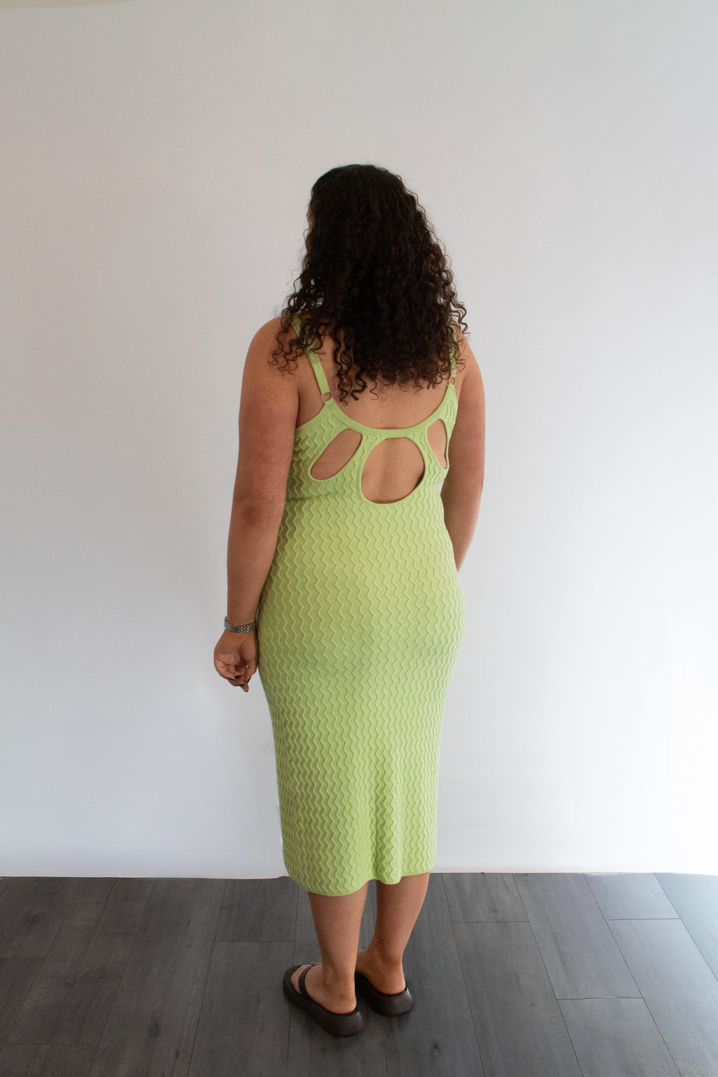 Point Break Midi Dress